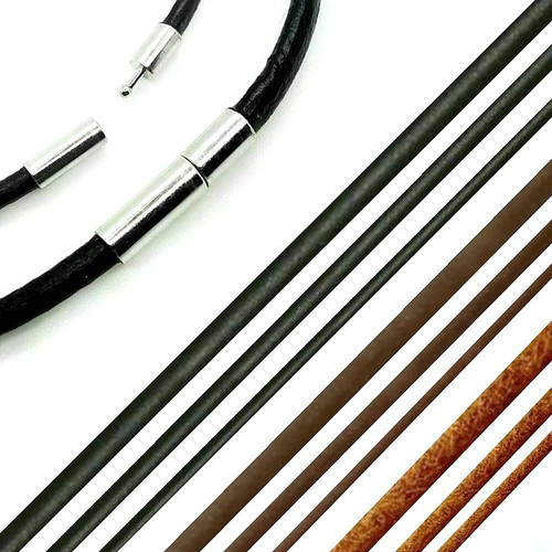 Echtleder halskette armband - echtleder,