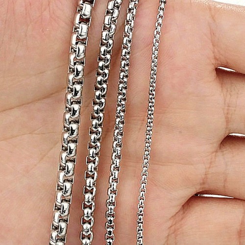 16cm 100cm halskette - -, silber