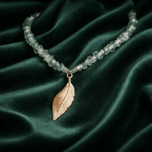 Aventurin edelstahl kette mit - aventurin,