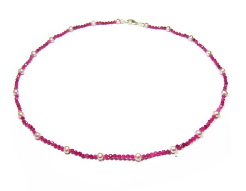 Heilstein edelsteinkette aus - edelsteinkette,