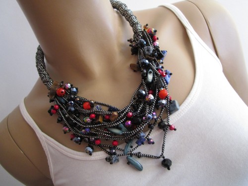 Design damen collier - damen, hals
