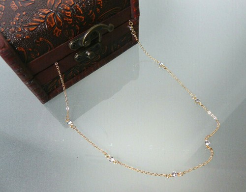 Damen halskette goldfarben - damen,