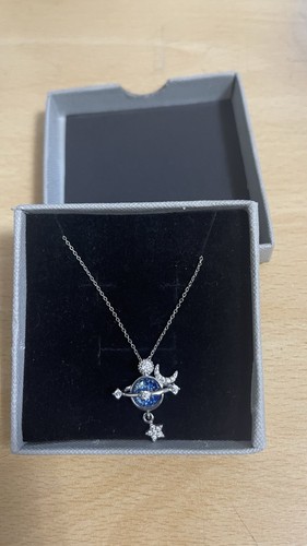 Halskette mit blauen stein - halskette,