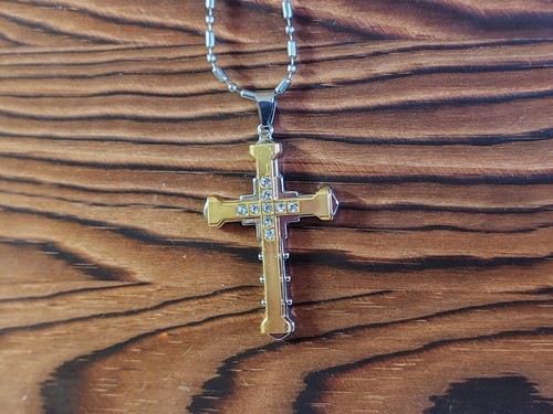 Kreuz mit kette halskette - kette,