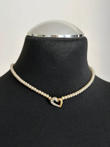 Vintage perlen choker - perlen-choker, mit