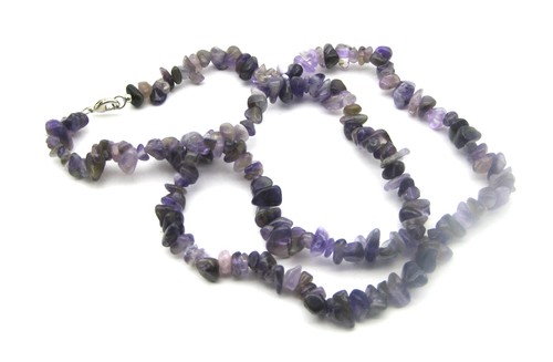 Splitter kette amethyst cm - splitter-kette,